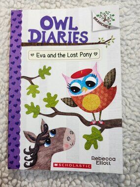 Scholastic Branches Owl Diaries Eva and the Lost Pony Rebecca Elliott Paperback